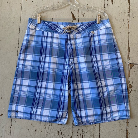 Polo by Ralph Lauren Plaid Swim Board Trunks - Picture 4 of 10